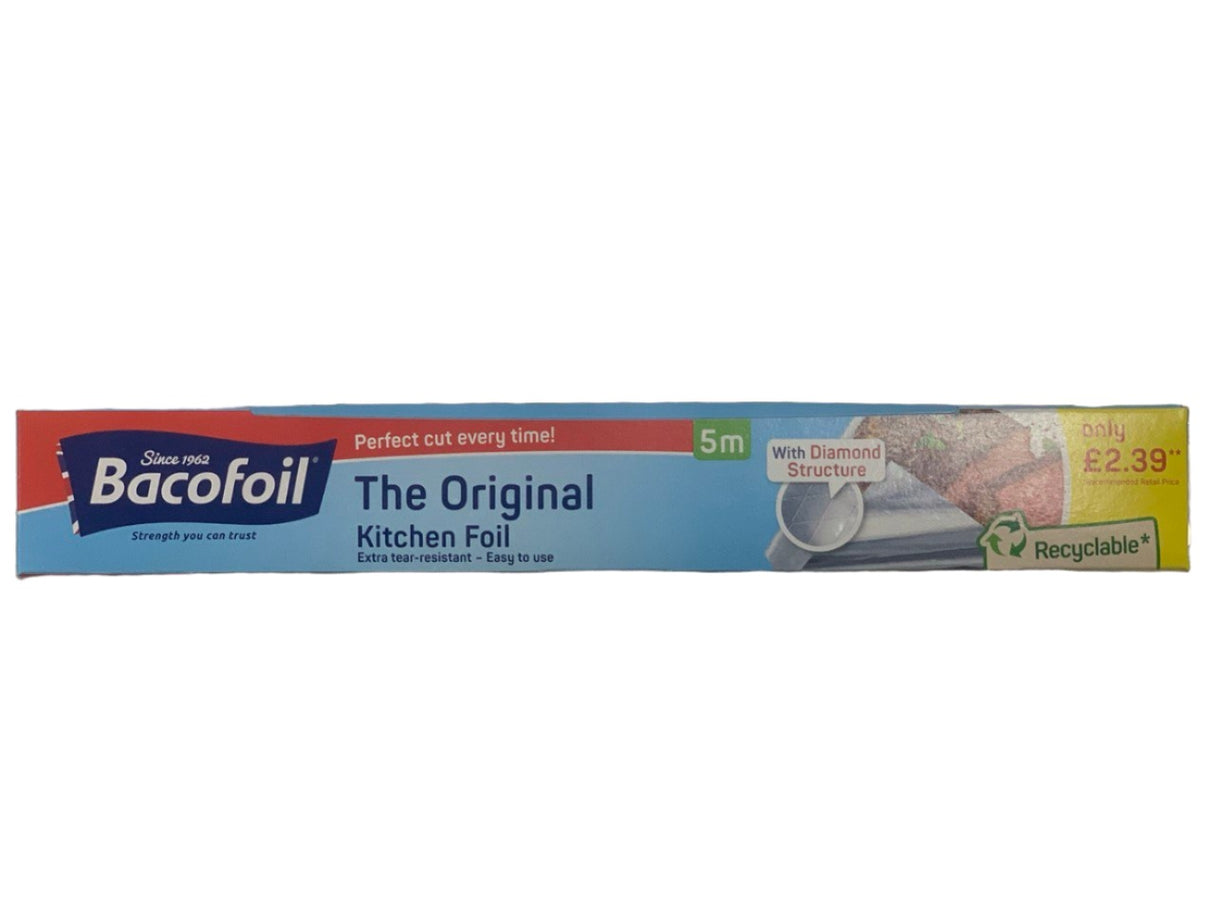 Bacofoil The Original Kitchen Foil 5m