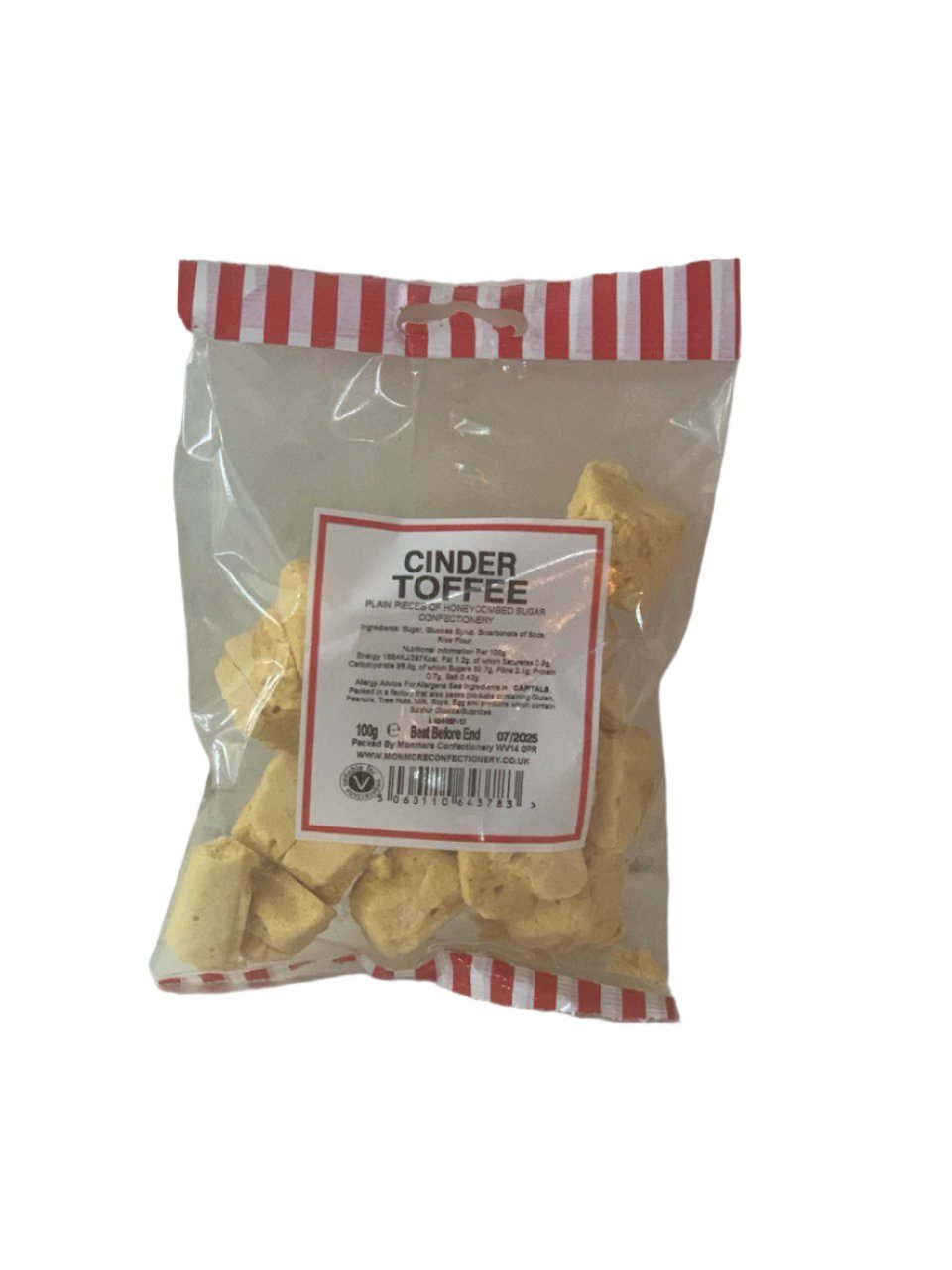 Plain Cinder Toffee 100g