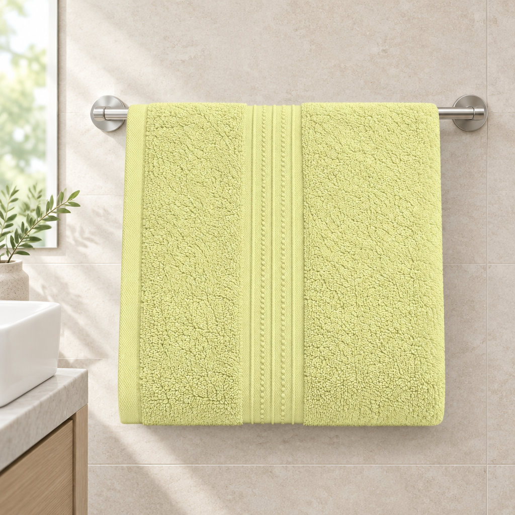 Vintage Spa Bath Towel 27"x54" 100% Cotton Soft Absorbent