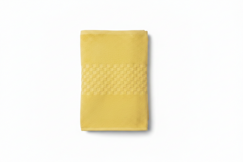 Feather & Stitch New York Bath Towel Yellow
