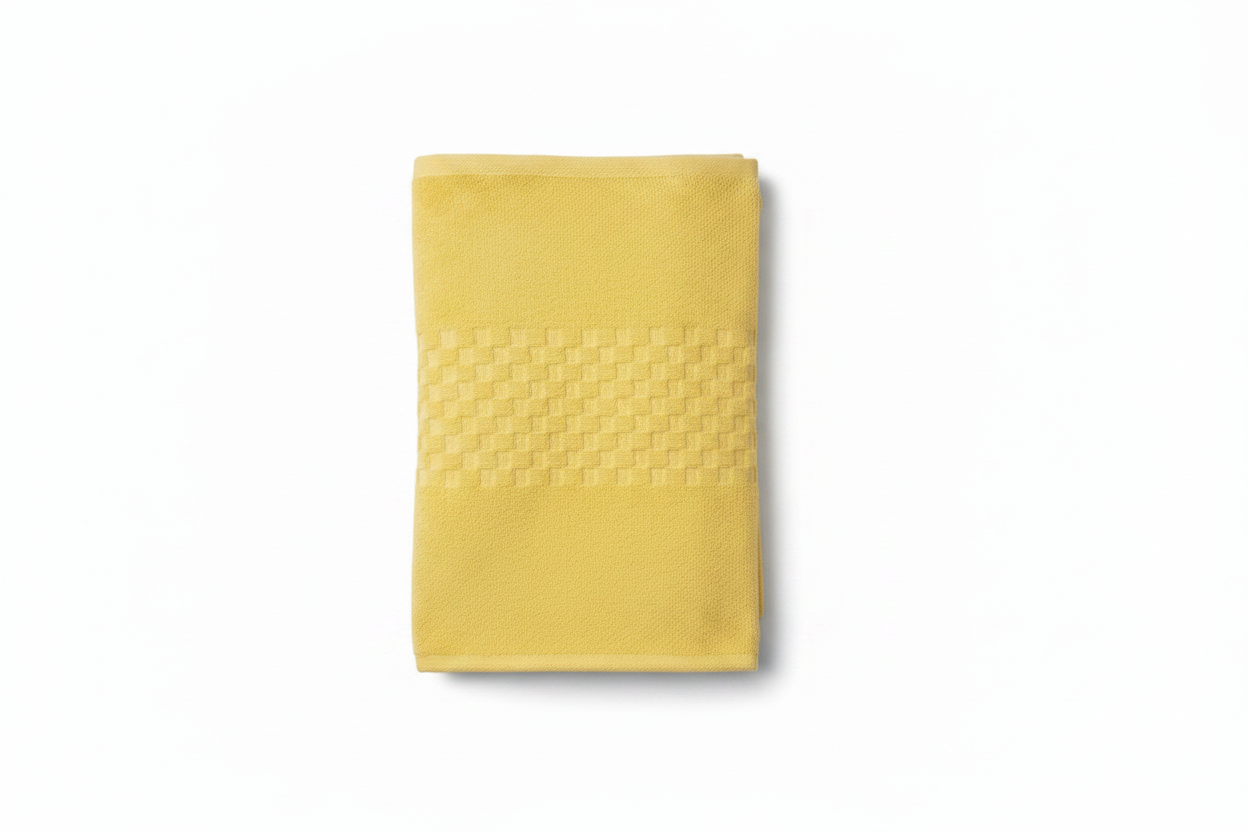 Feather & Stitch New York Bath Towel Yellow