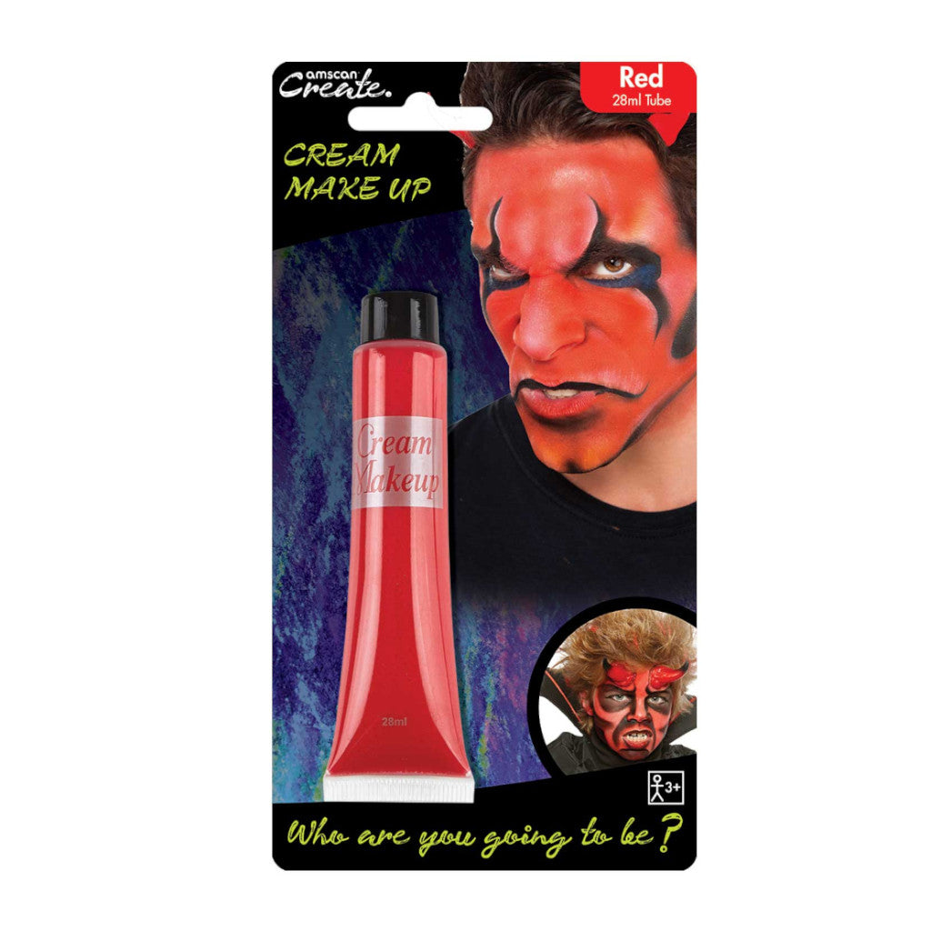 Create Cream Make Up Tube | Red | 28ml