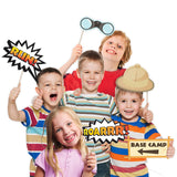 Jungle Friends Photo Booth Kit