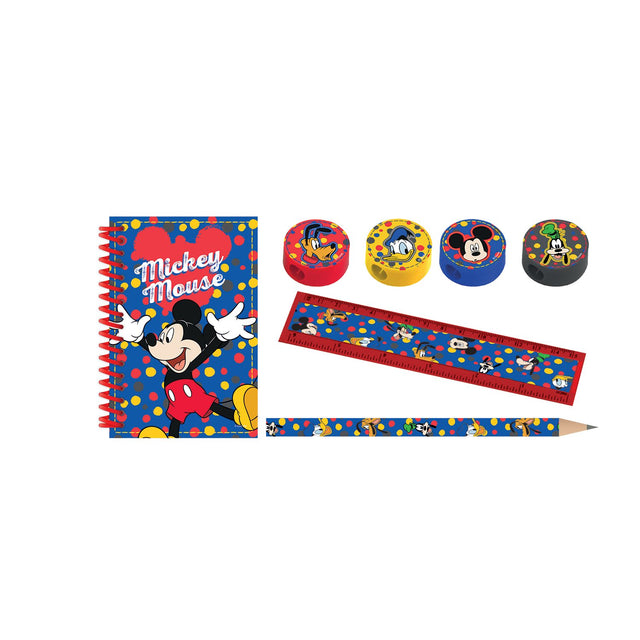 Disney Mickey Mouse Stationery Pack - 16 Pieces