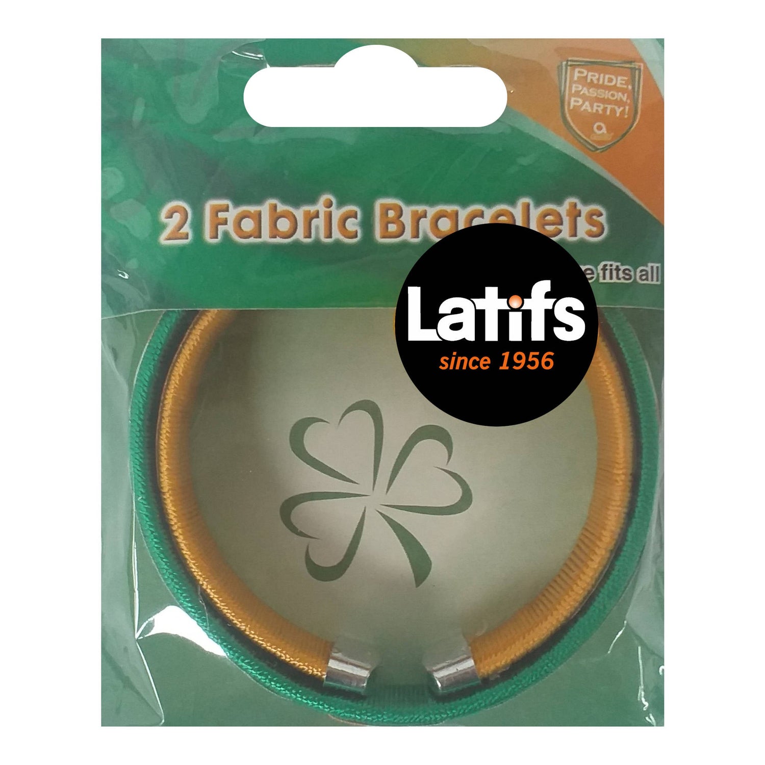 Ireland Fabric Bracelets | 2 Pack