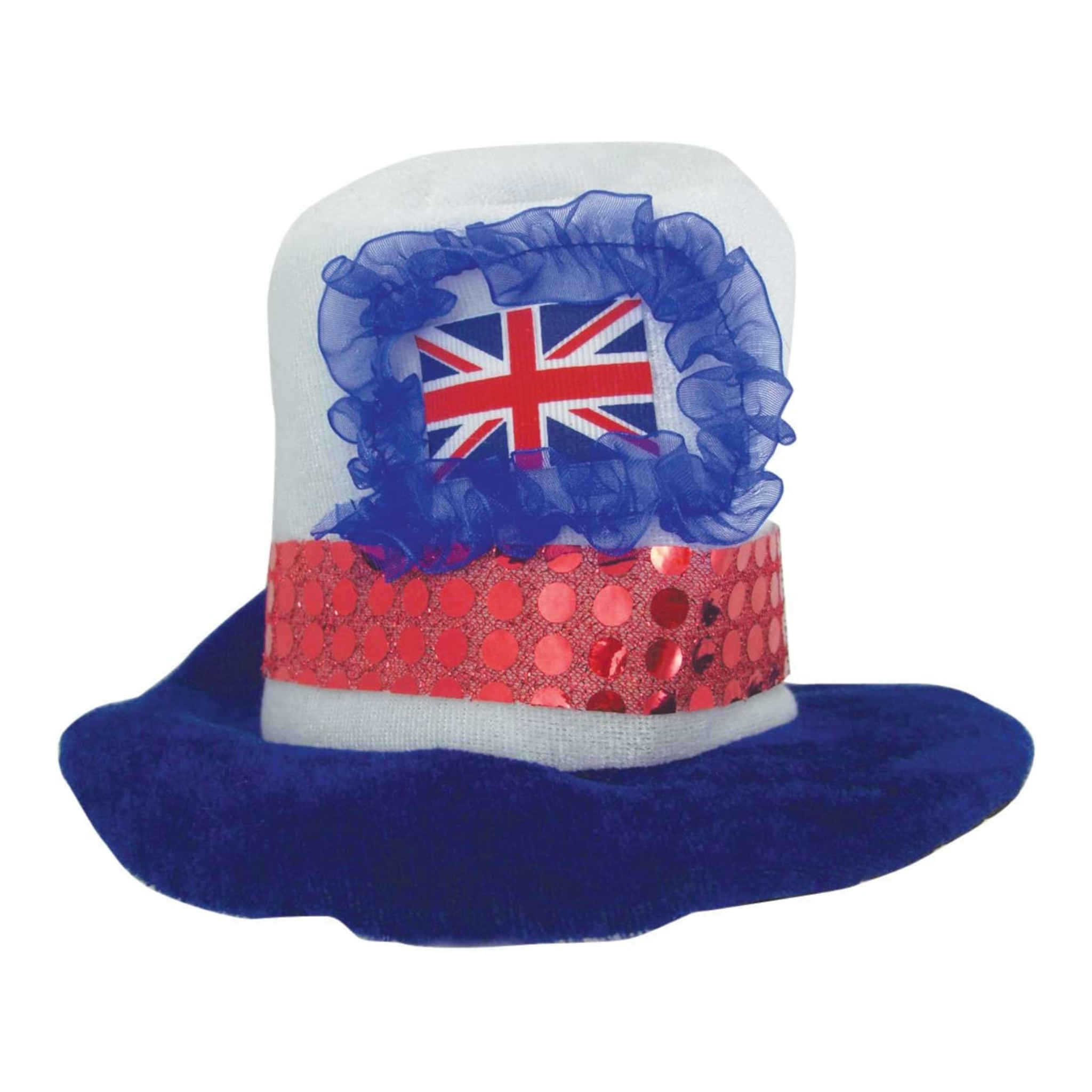 Union Jack Mini Top Hat | Adult Size