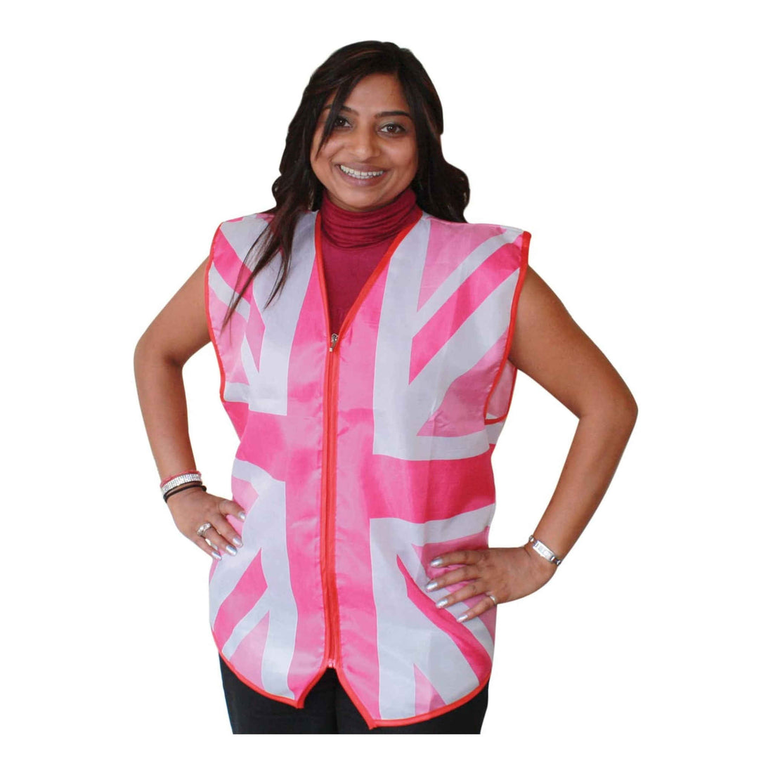 Adult Britain Waistcoat | Pink | Standard Size
