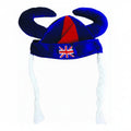 Union Jack Viking Hat Adult Size