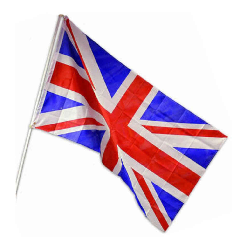 Union Jack Large Waving Flag 4ft