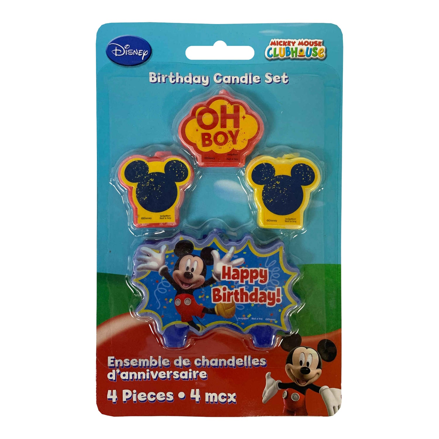 Disney Mickey Mouse Clubhouse Birthday Candle Set