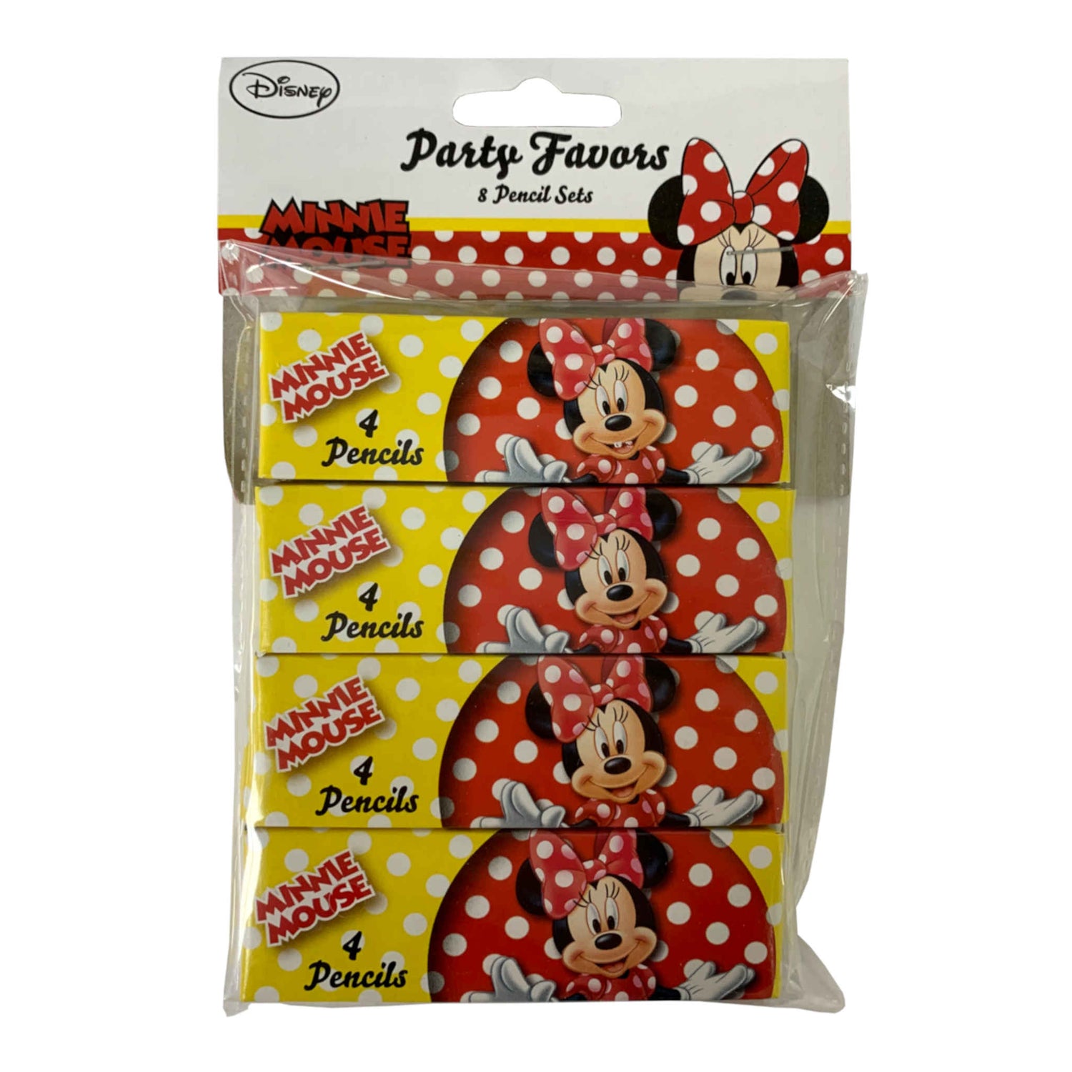 Disney Minnie Mouse Party Favours Pencil | 8 Pack