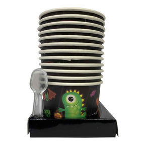 Boo Crew Monsters 12 Desert pots and spoon