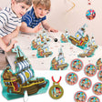 Jake and the Never Land Pirates Battleship Bowling Party Game