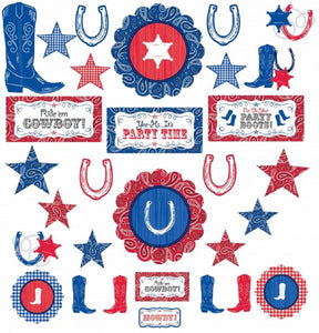 Western Assorted Cutouts