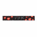 I Love You Red Hearts Foil Banner 4.5m 5 Pack