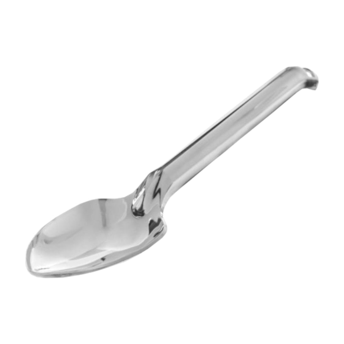 Plastic Serving Spoon | Silver