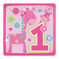 Paper Plates One Wild Girl | 17.8cm | 8 Pack