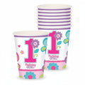 Sweet Birthday Girl Cups 8 Pack