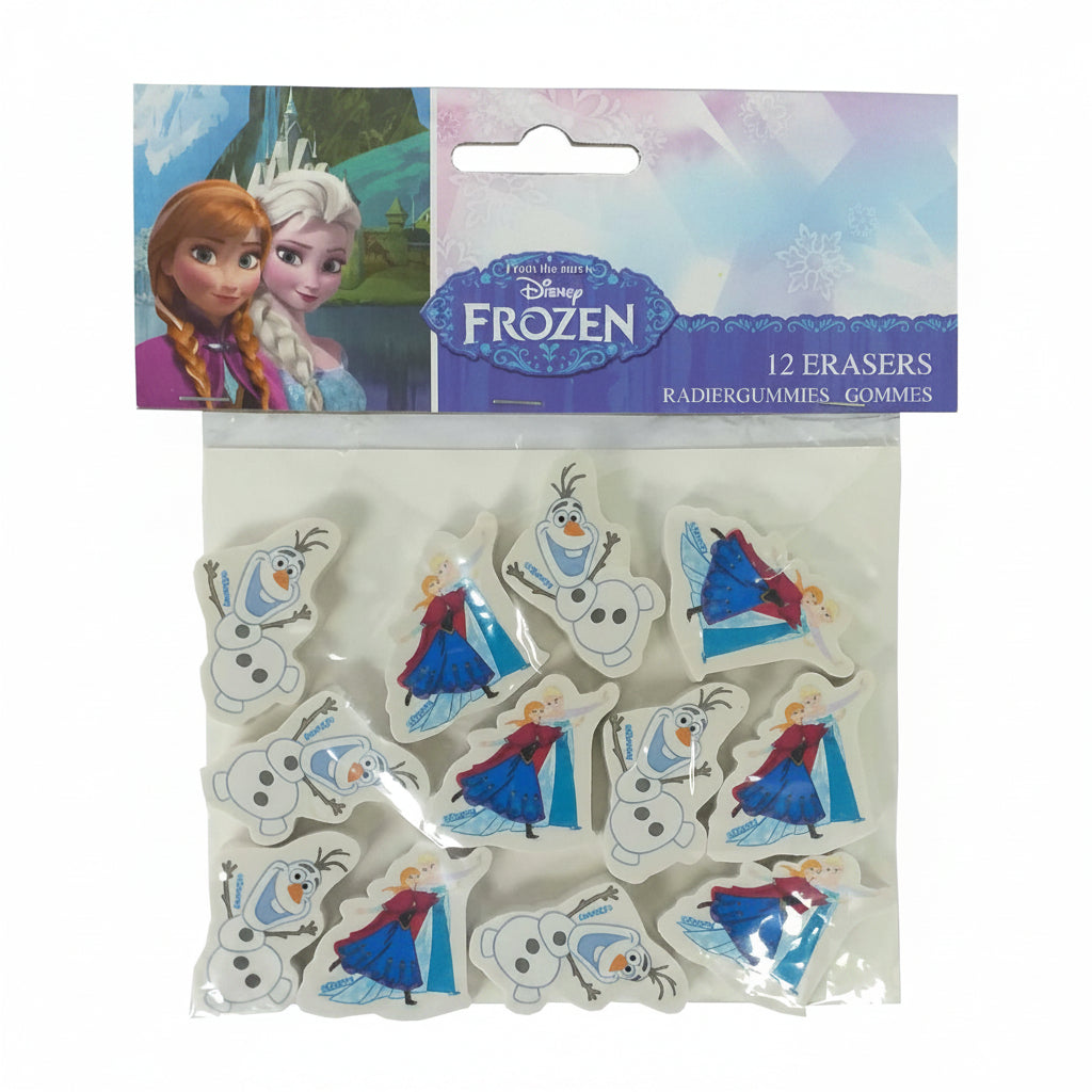 Disney Frozen 12 Erasers