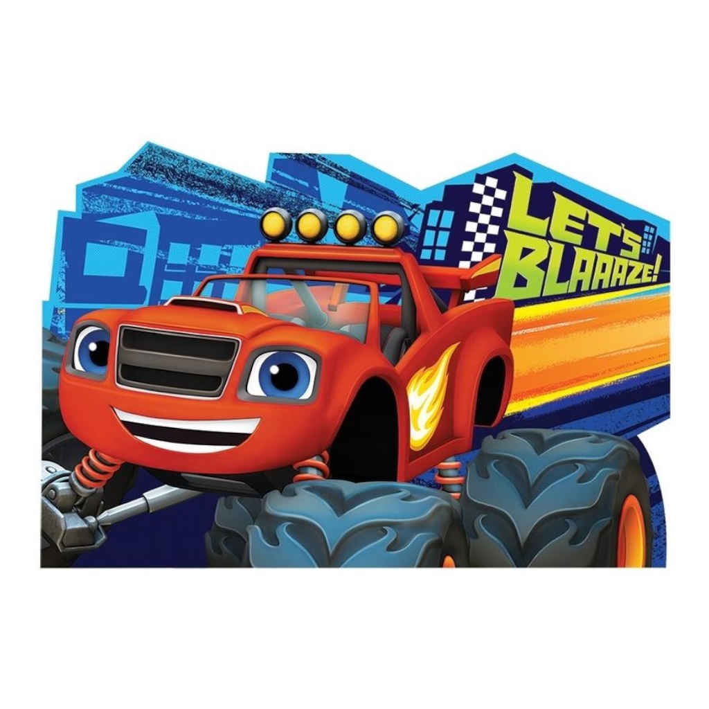 Blaze and the Monster Machines 8 Invitations