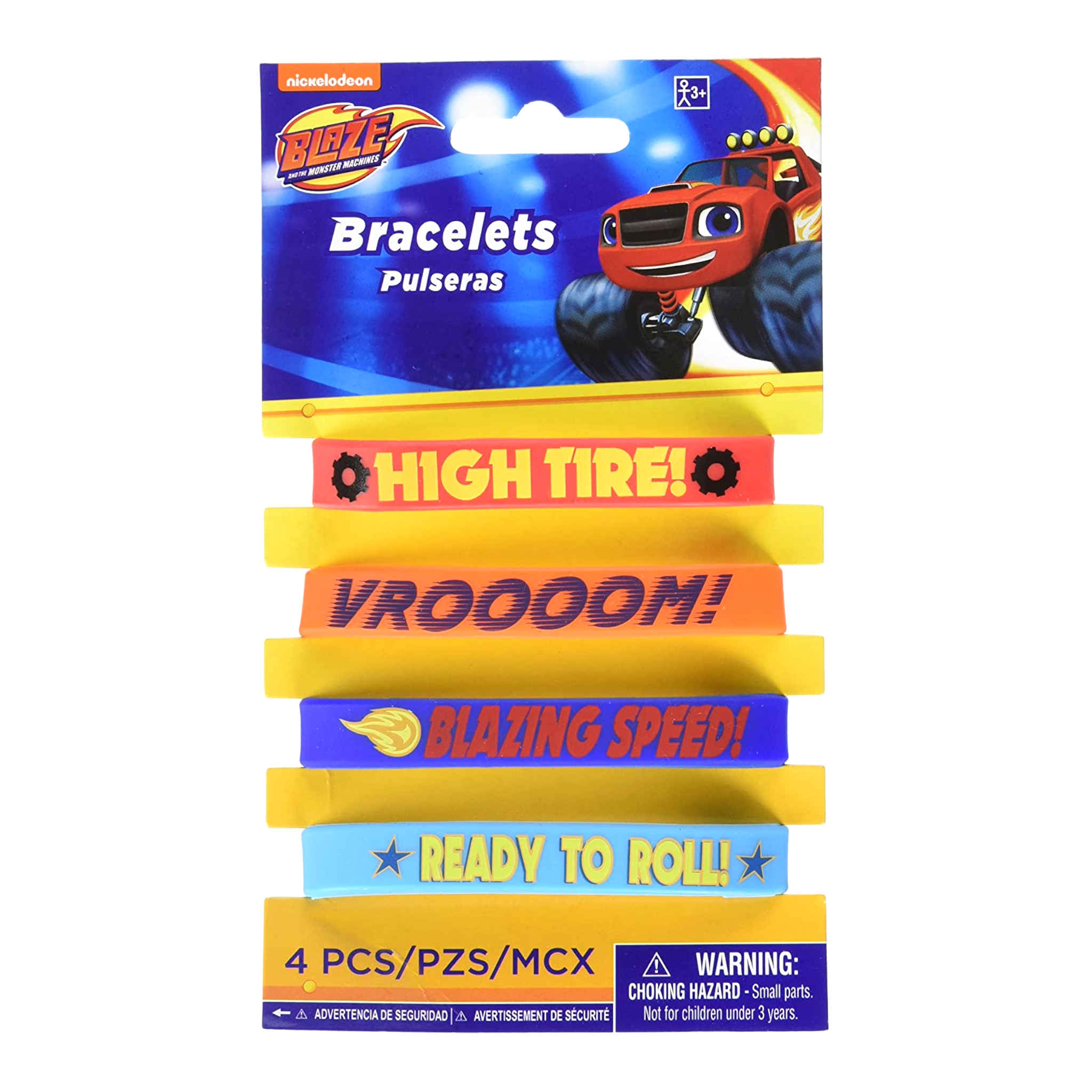 Nickelodeon Blaze and the Monster Machines Bracelets | 6 Pack