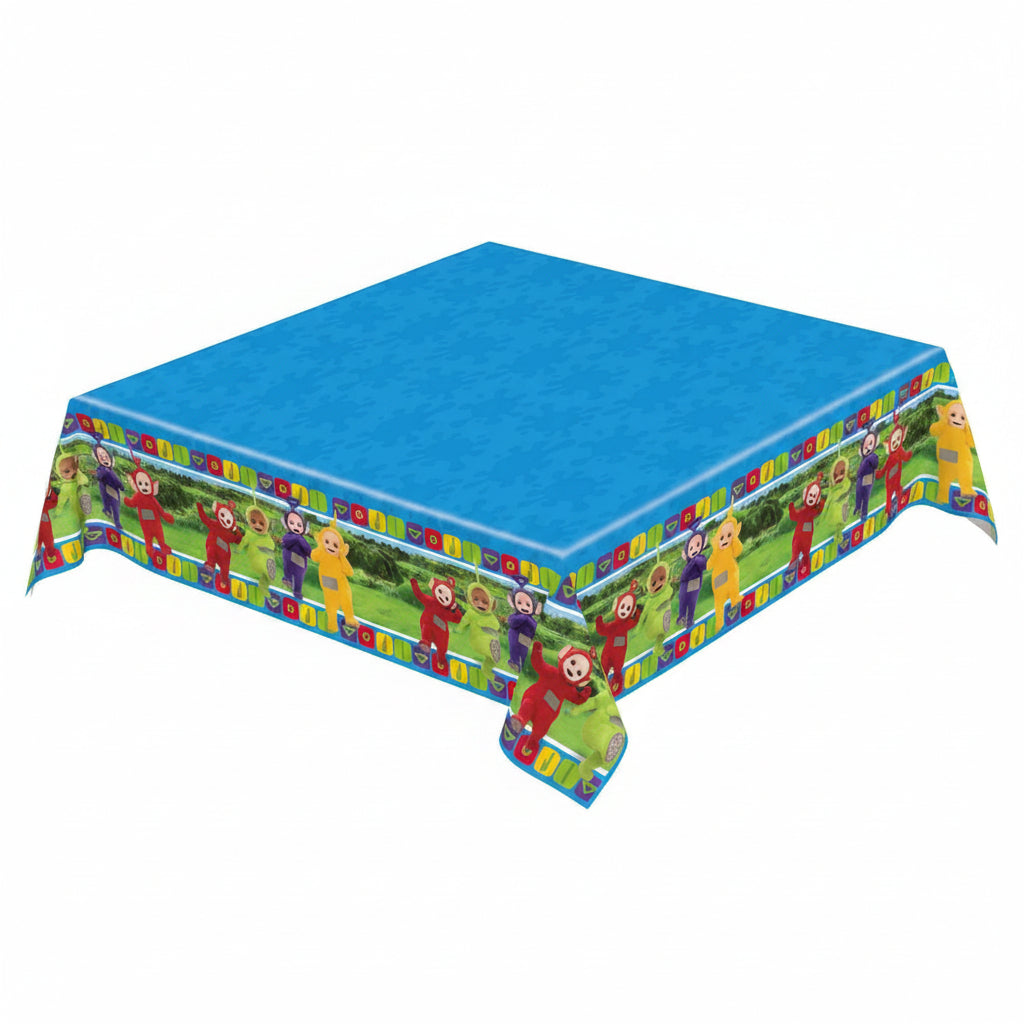 Teletubbies Plastic Table Cover | 1.8m x 1.2m