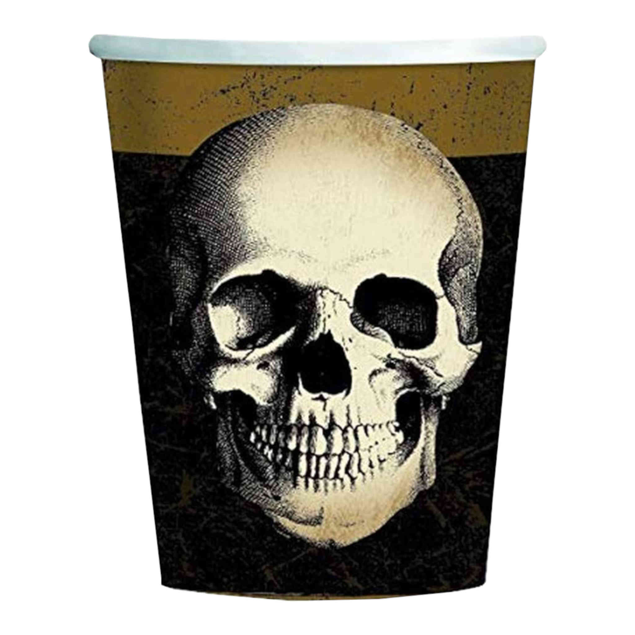Boneyard Disposable Cups | 8 Pack | 266ml