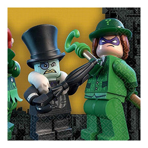 Lego Batman 2ply Napkins 16 Pack