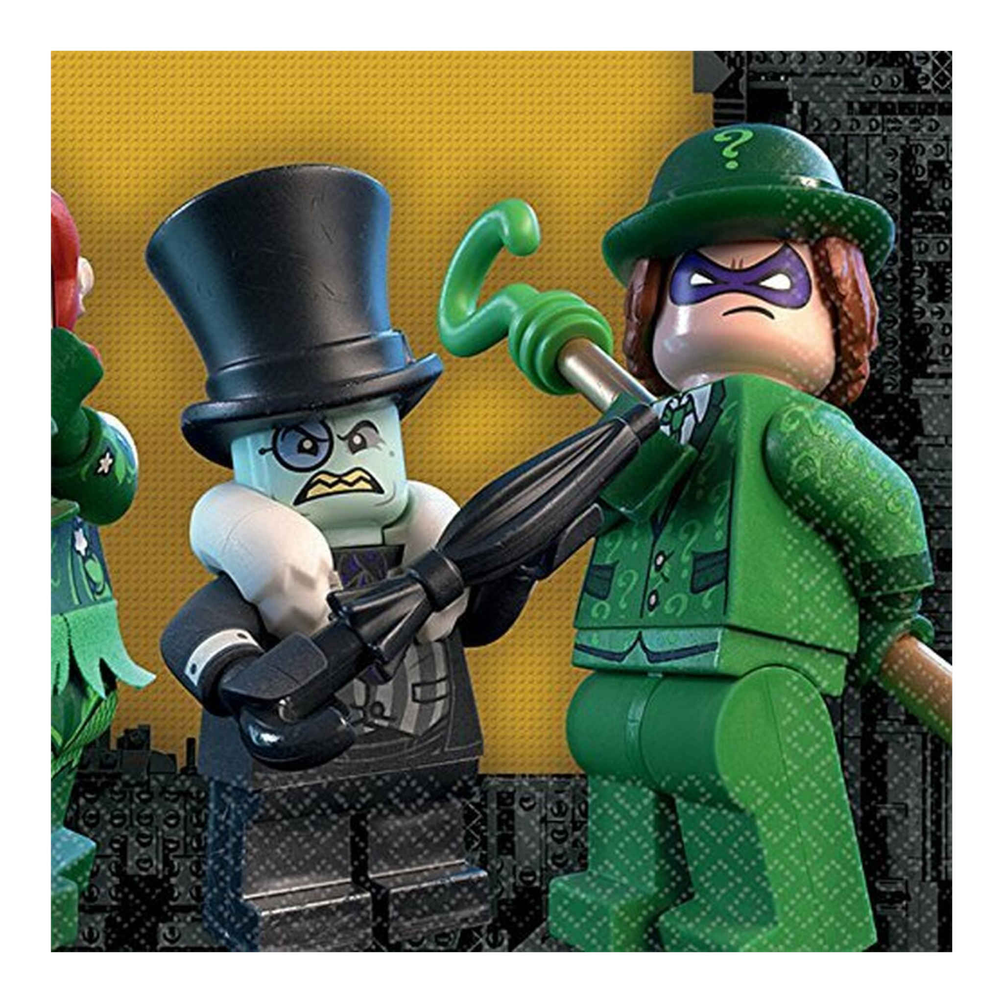 Lego Batman 2ply Napkins 16 Pack