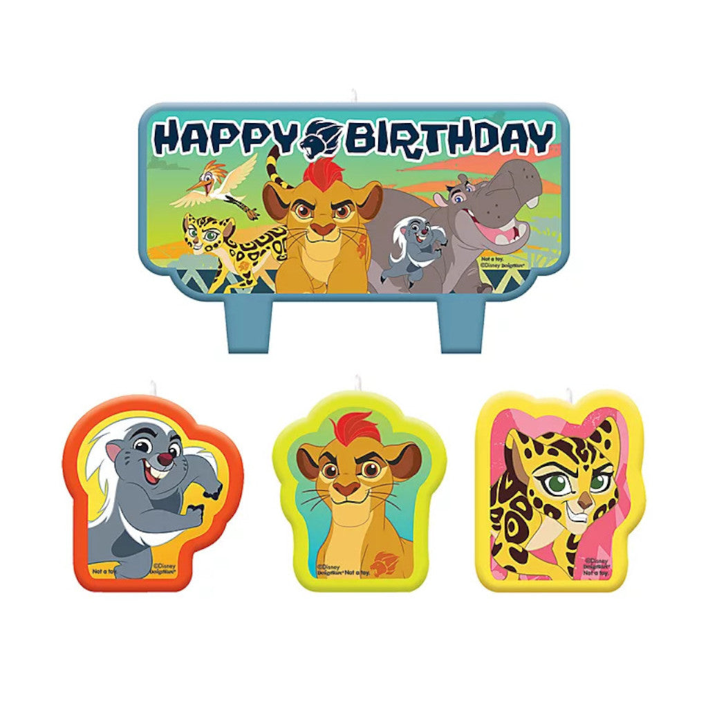 Disney Junior The Lion Guard Birthday Candle Set
