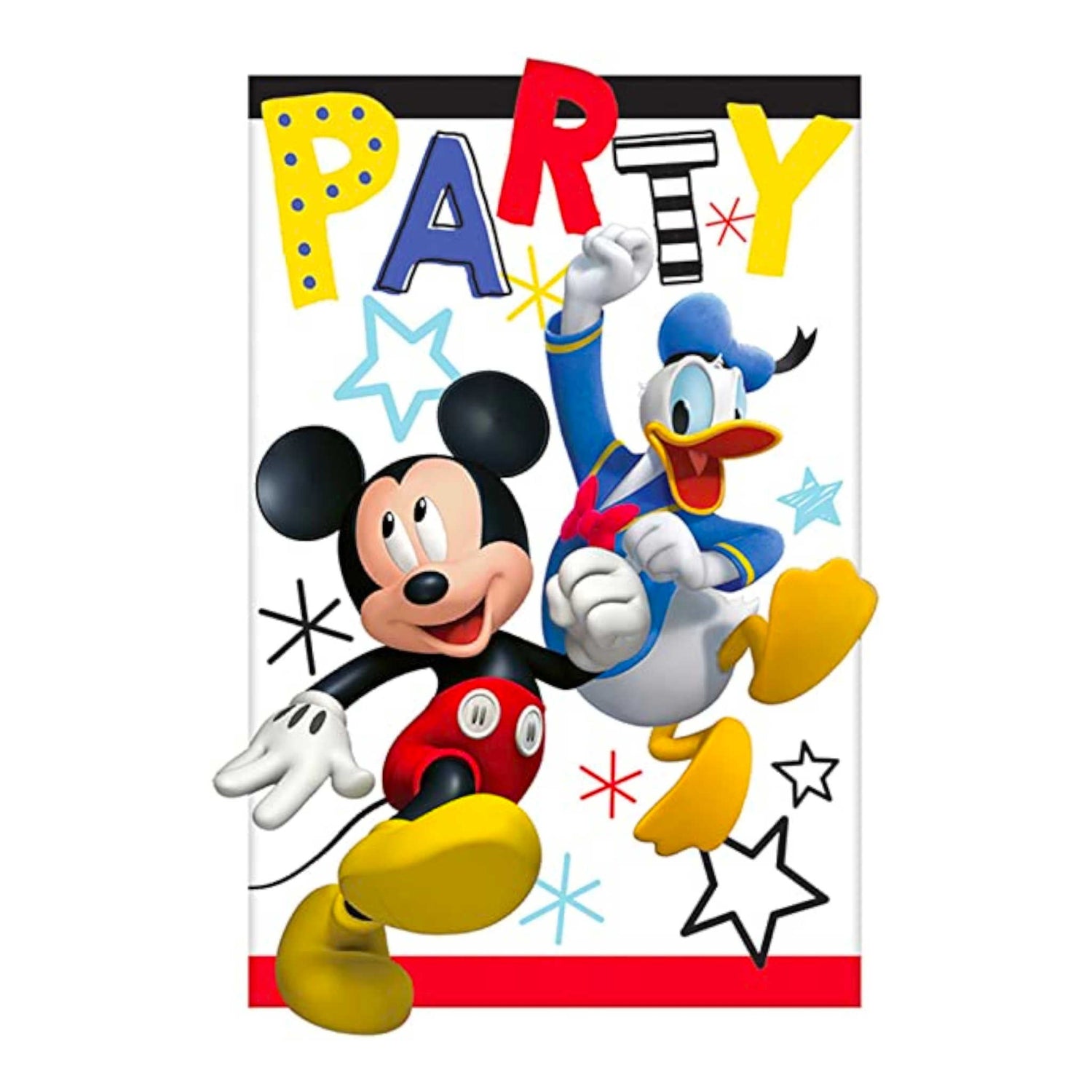 Disney Junior Mickey And The Roadster Racers Invitation Cards | 8 Pack