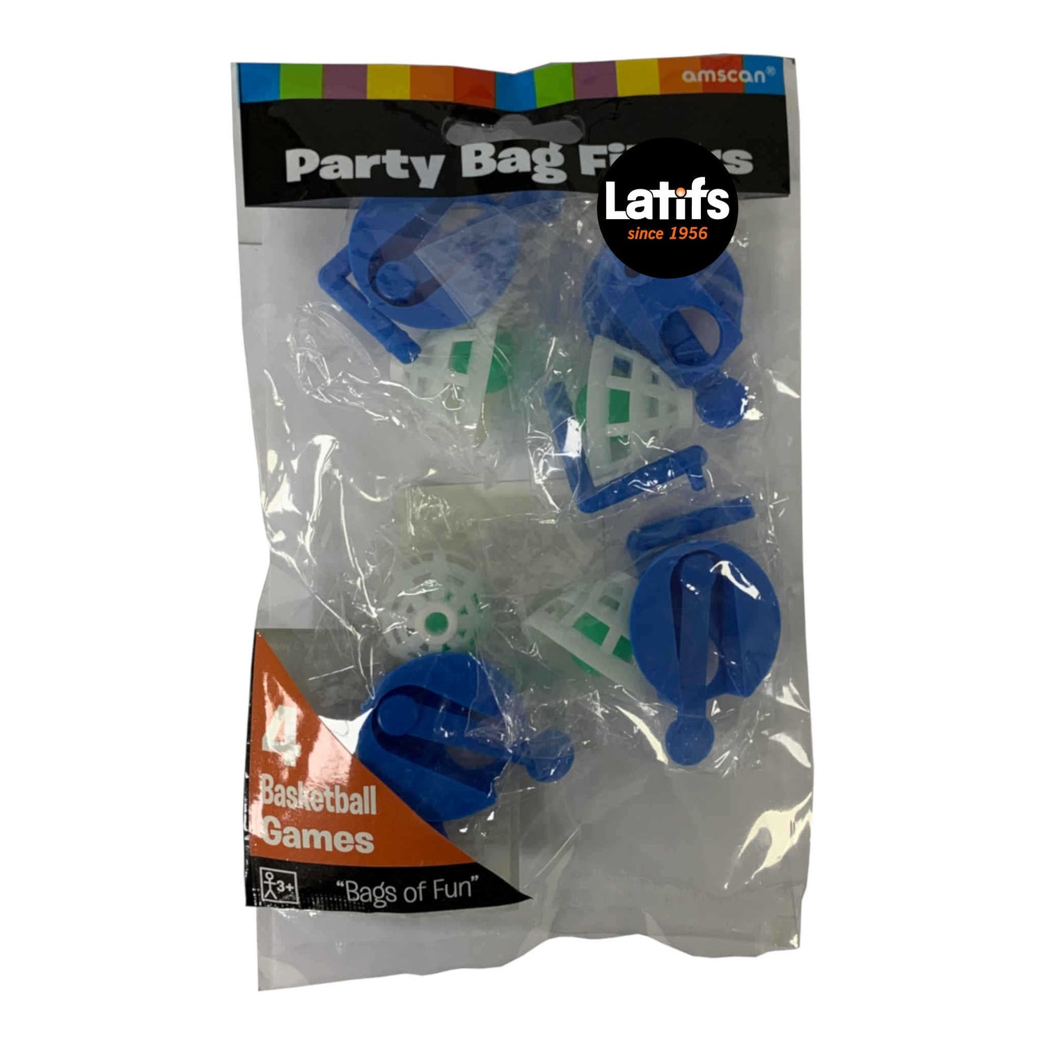 Party Bag Fillers Basketball Games Bags of Fun | 4 Pack