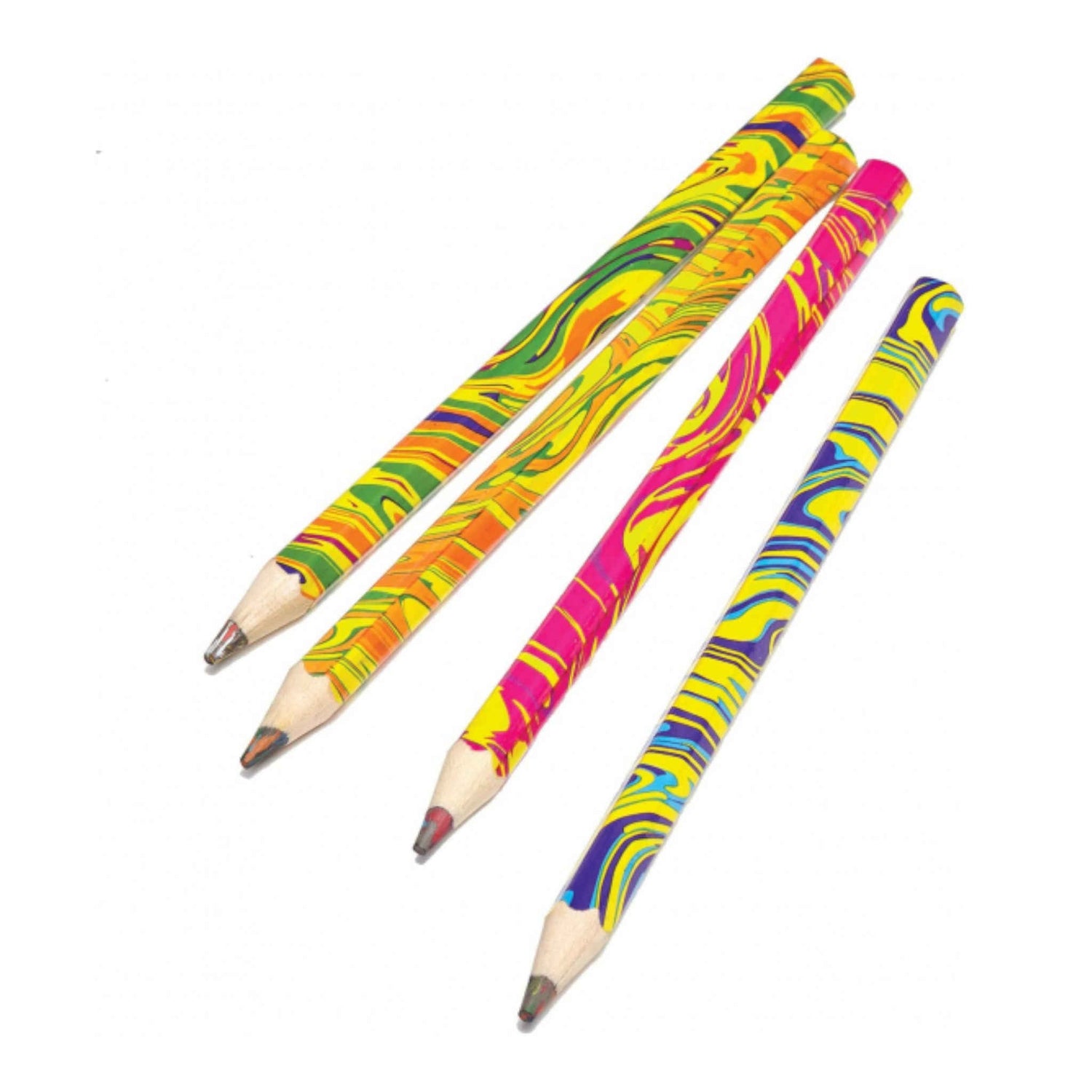 Party Bag Fillers Rainbow Pencils | 4 Pack