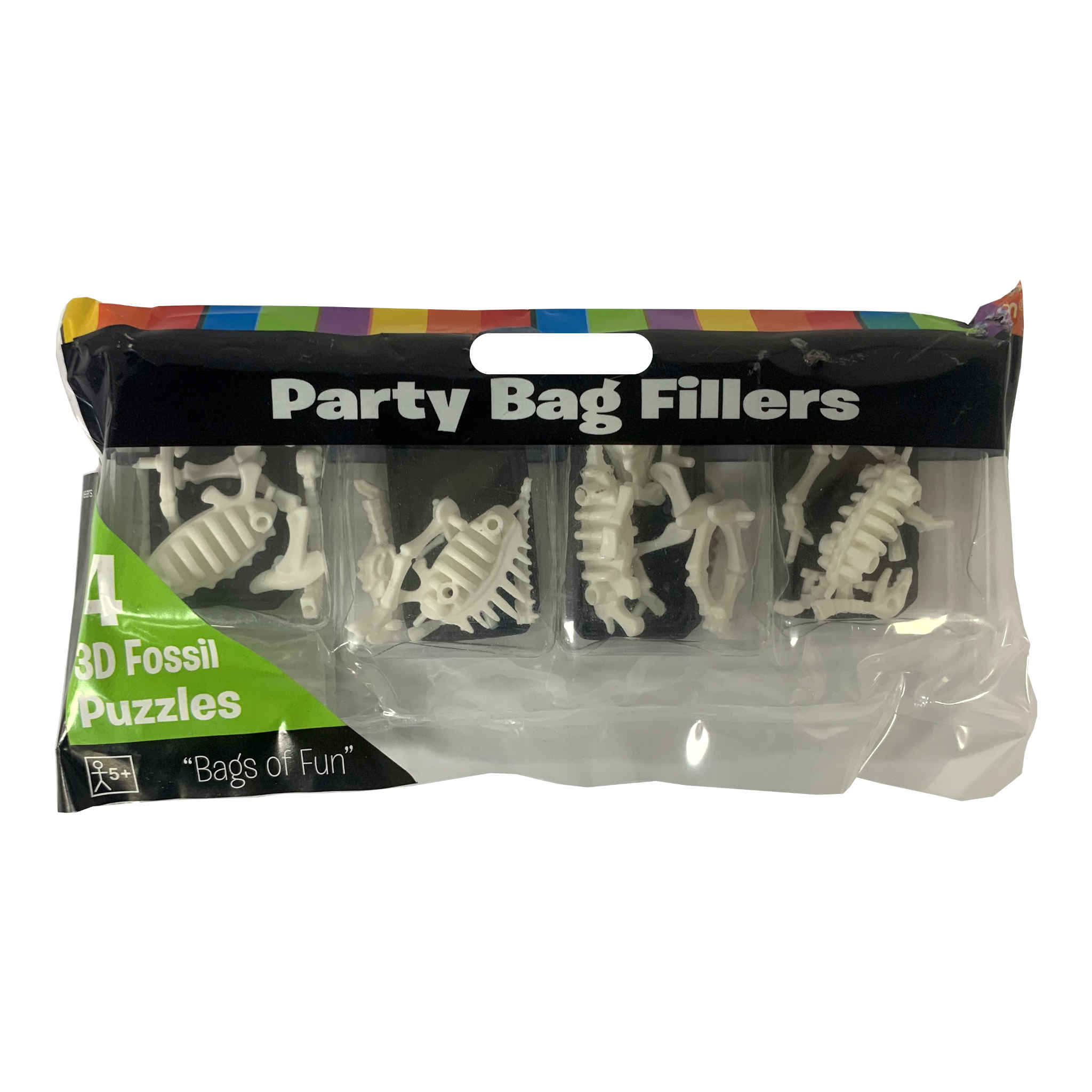 3D Fossil Puzzles Party Bag Fillers | 4 Pack