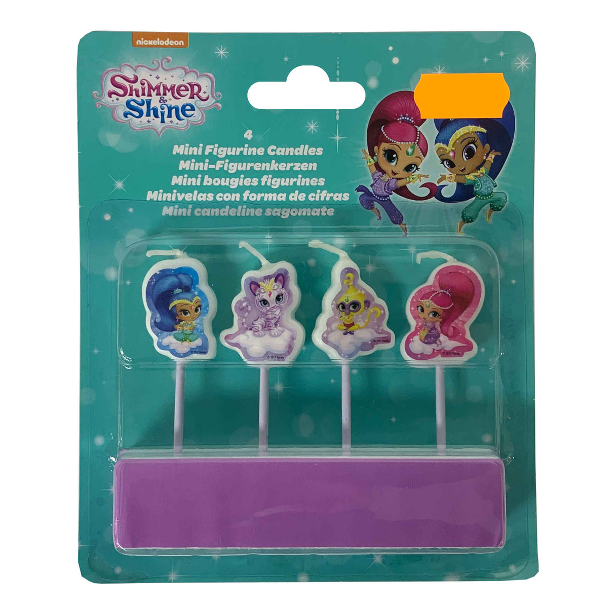 Shimmer and Shine Pick Candles