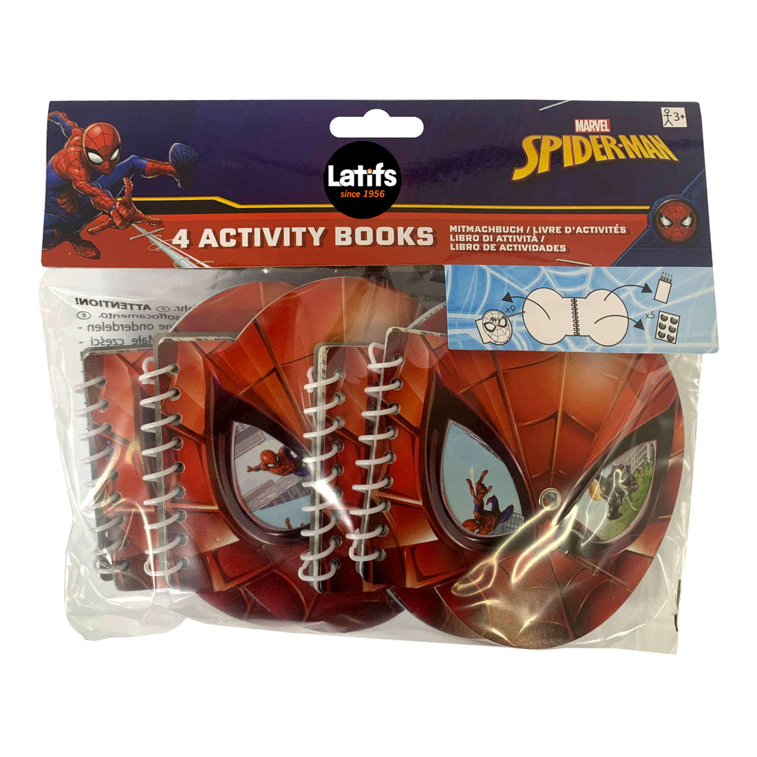Marvel Ultimate Spiderman 4 Activity Books