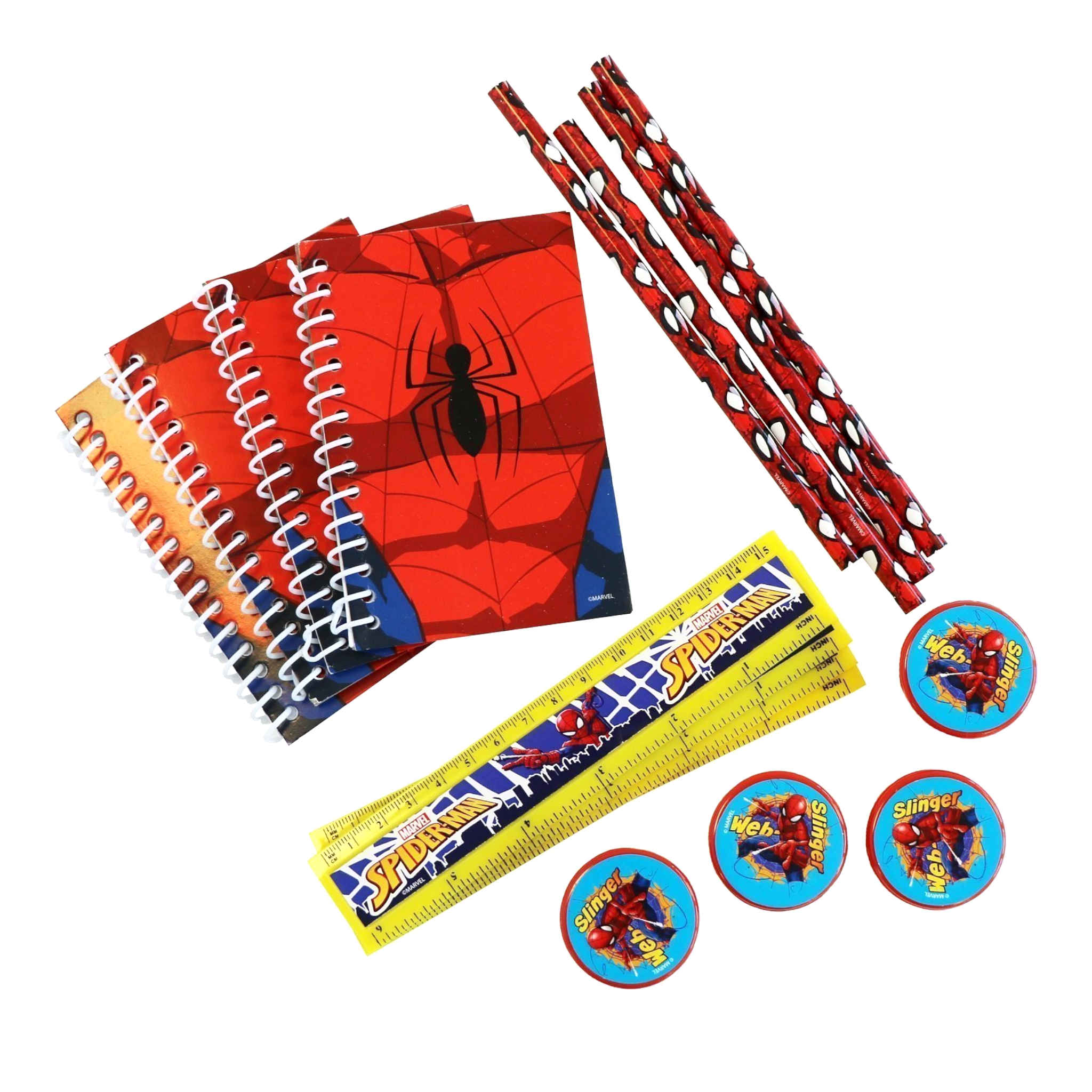 Marvel Spider-Man Stationery Kit – 16pc Set