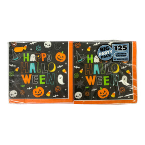 Luncheon Napkins Happy Halloween 2ply 125 Pack
