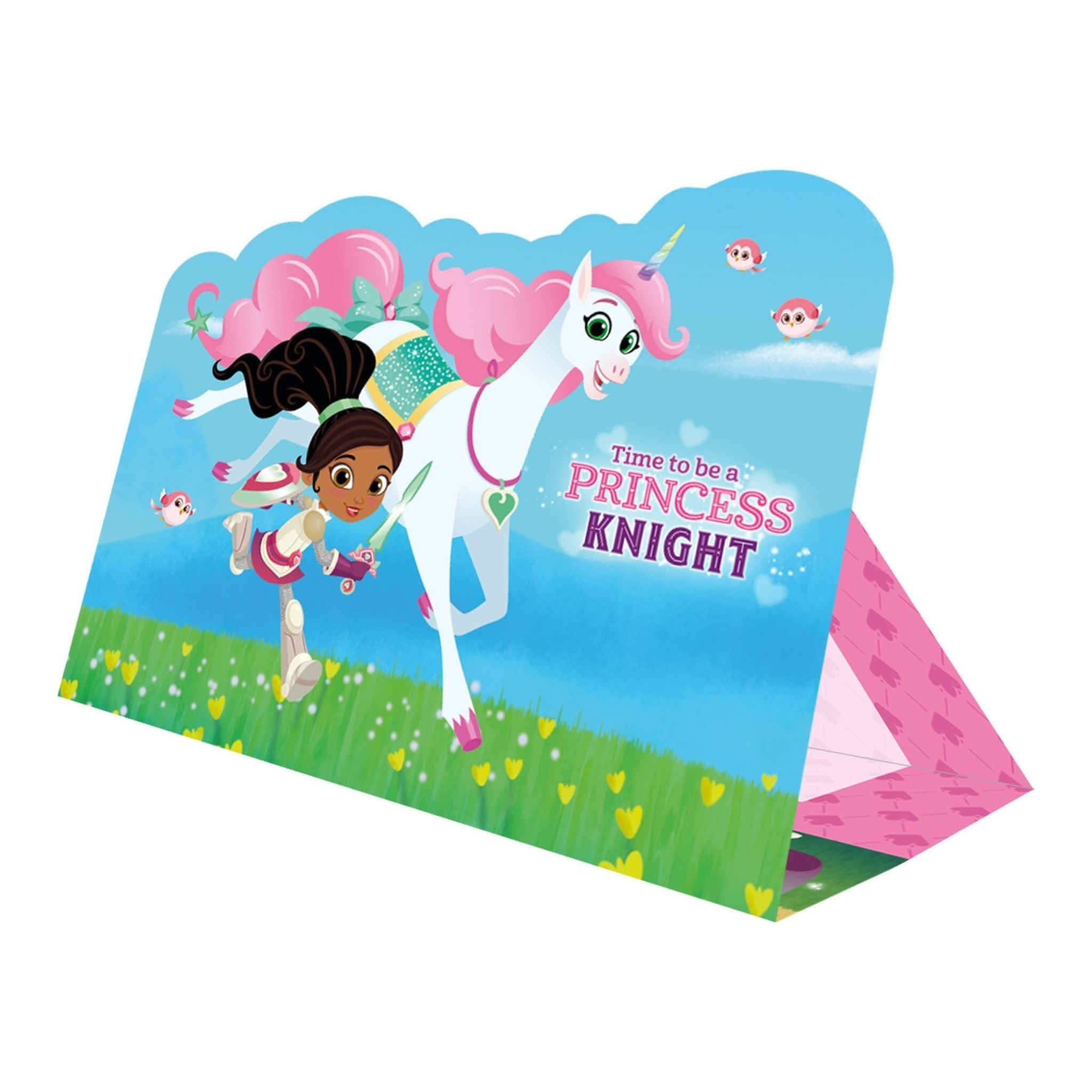 Nickelodeon Nella the Princess Knight Invitations | 8 Pack