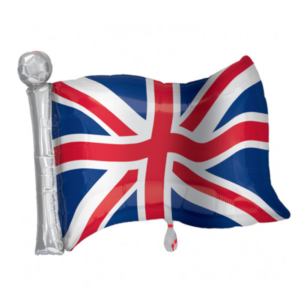 Union Jack Flag | Supershape | Foil Balloon | 68x56cm