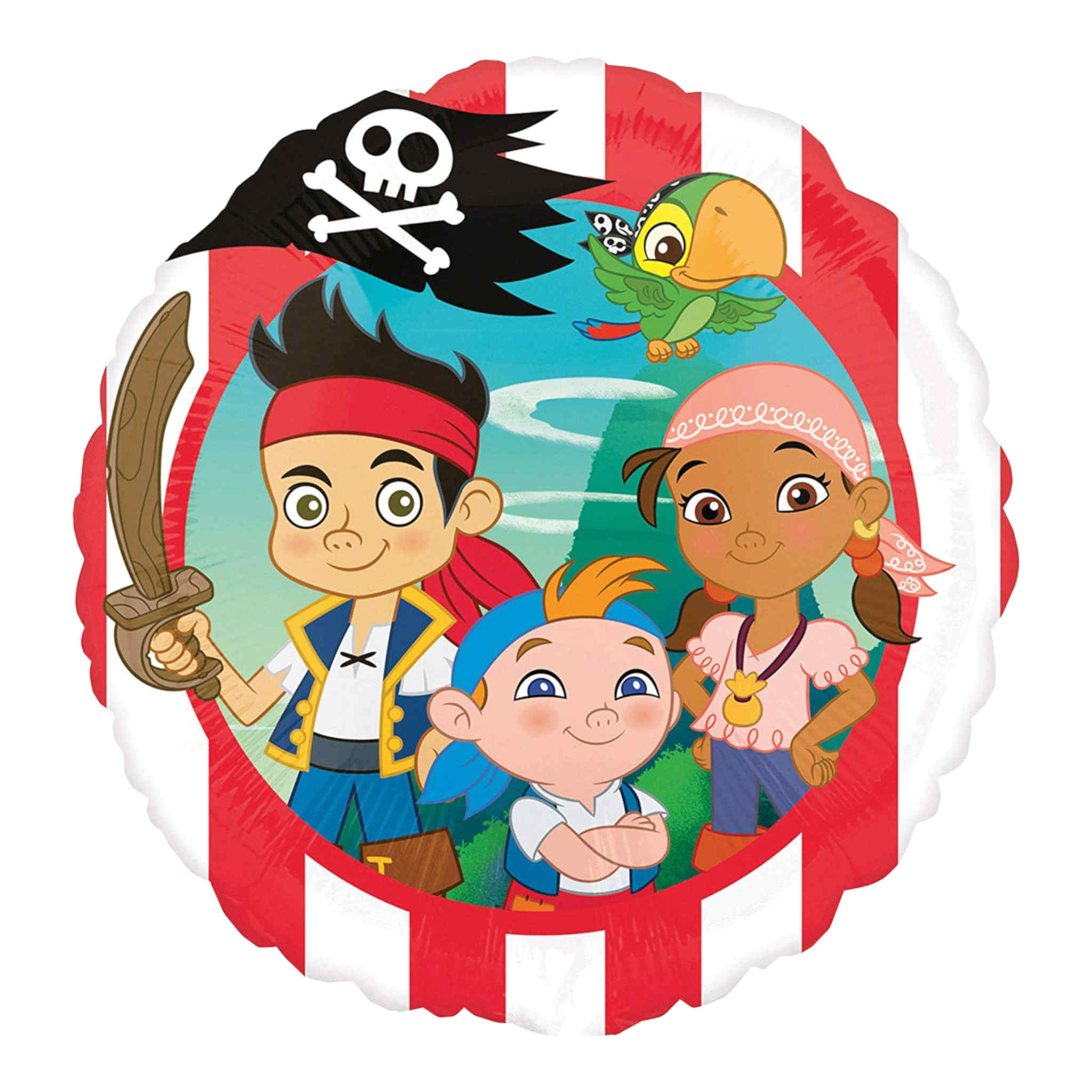 Disney Jake and the Never Land Pirates Foil Balloon | 43cm