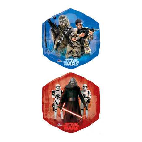 Disney Star Wars Foil Balloon 2 Sided Design 22 x 23in