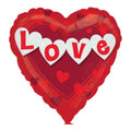 Jumbo Love Foil Banner Balloon | 32 inch