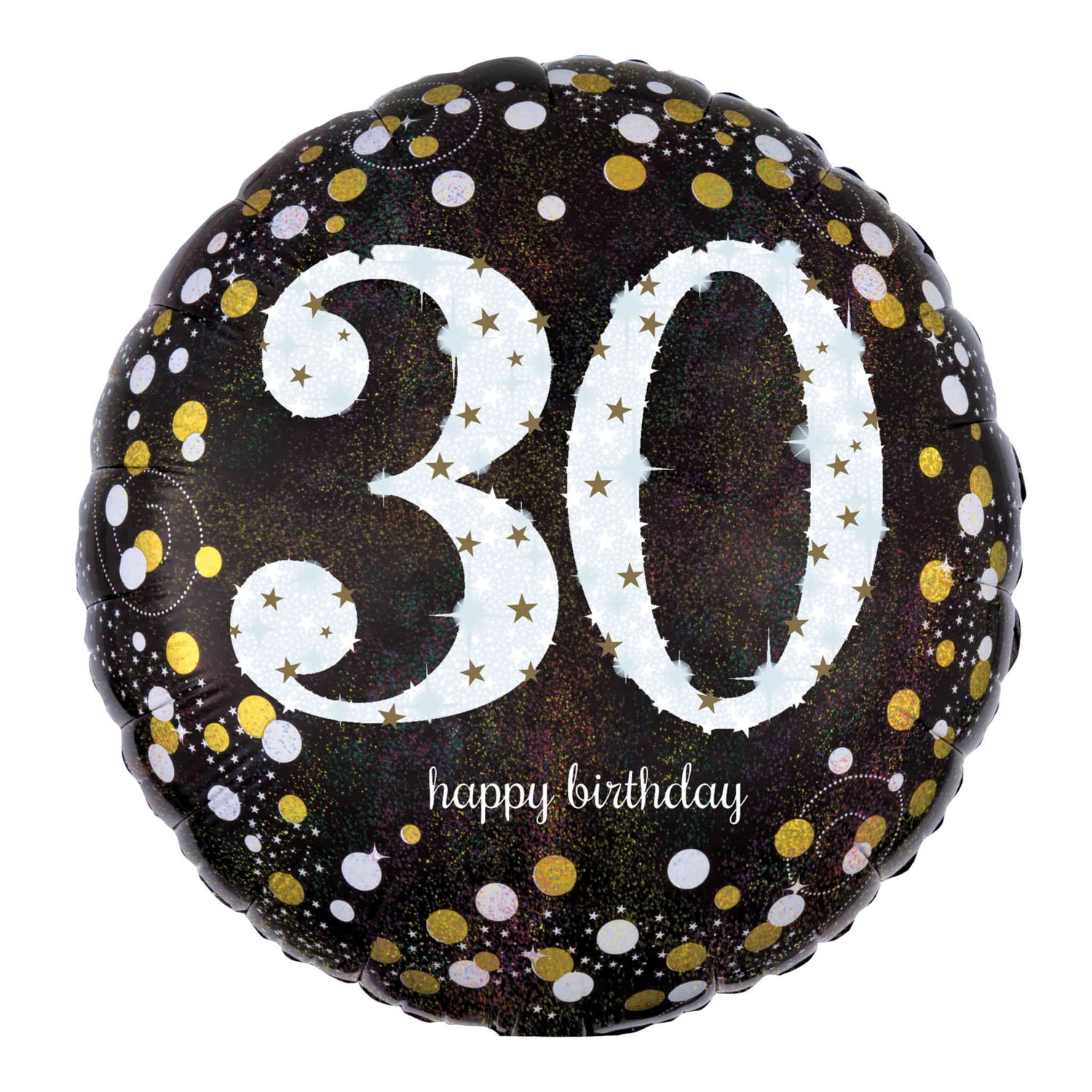 Happy Birthday 30th Foil Balloon | 18 inch