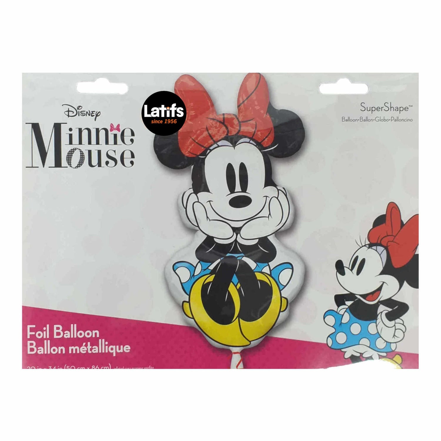 Disney Minnie Mouse Supershape Foil Balloon