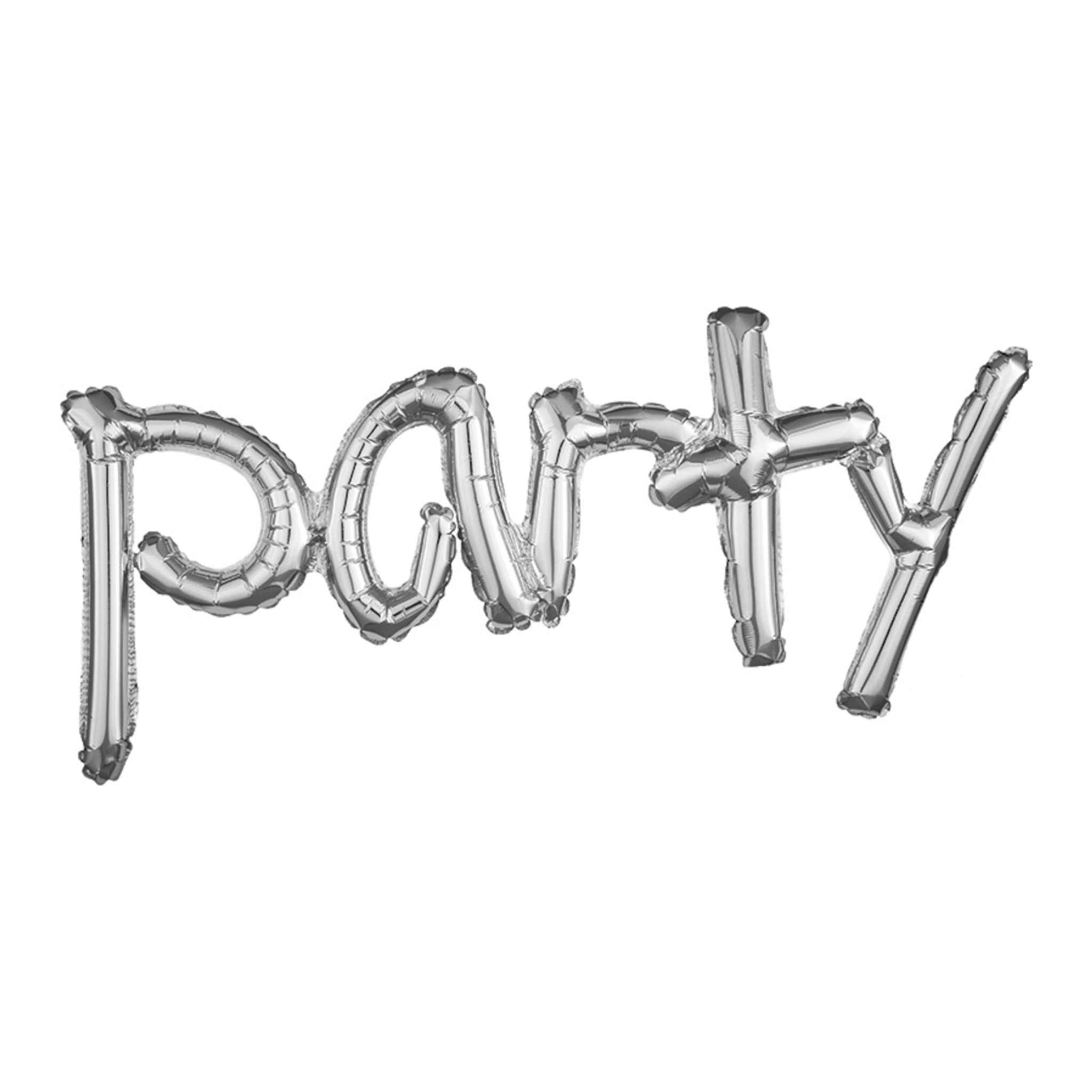 Air Filled Party Decoration Balloon | Silver