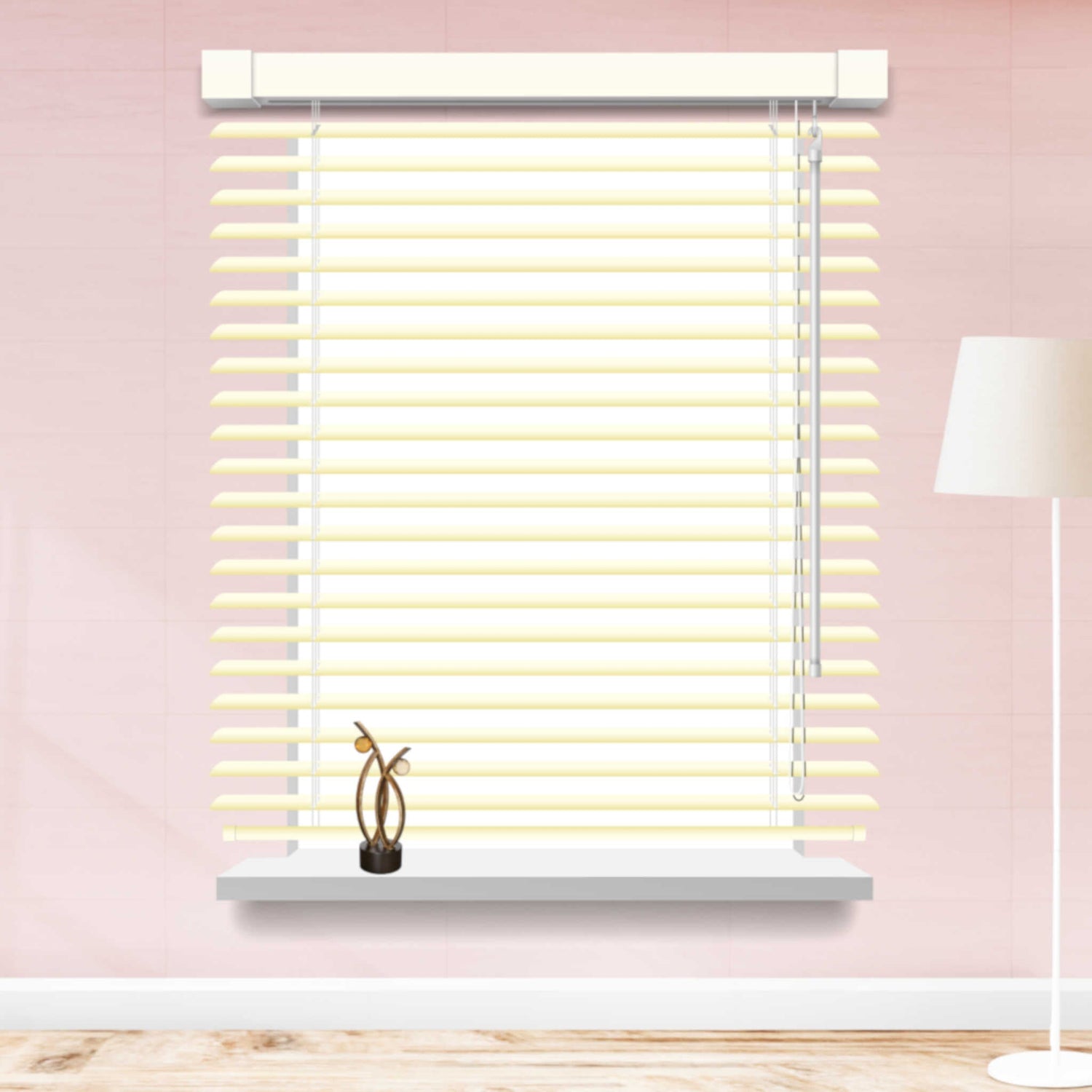 PVC Venetian Blind | 135 x 150cm | Cream