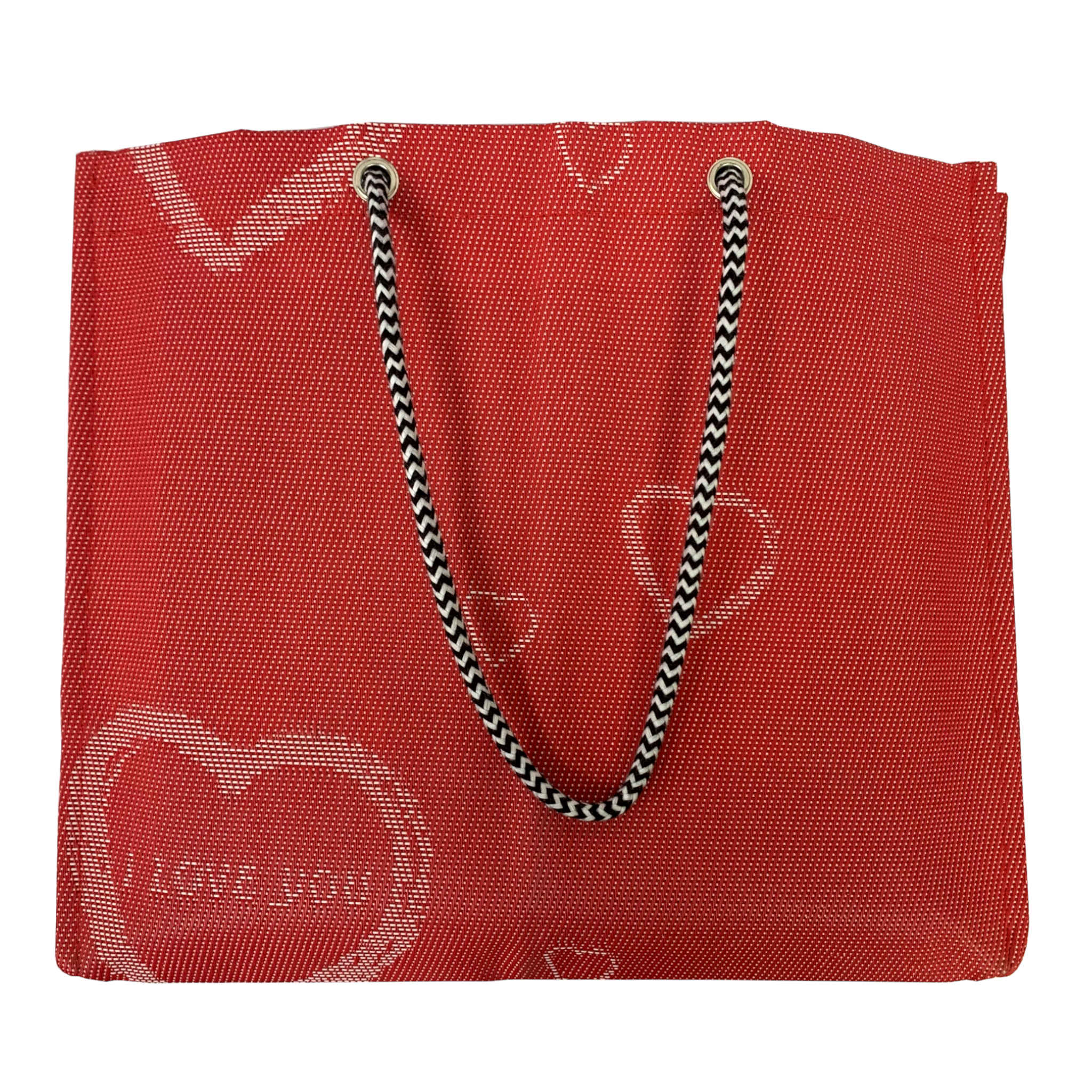 Durable Love Design Grocery Bag | Red