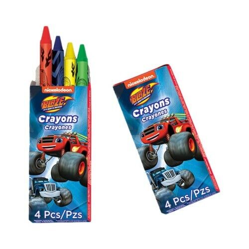 Nickelodeon Blaze and the Monster Machines Party Favours Boxes of Crayons | 12 Packs