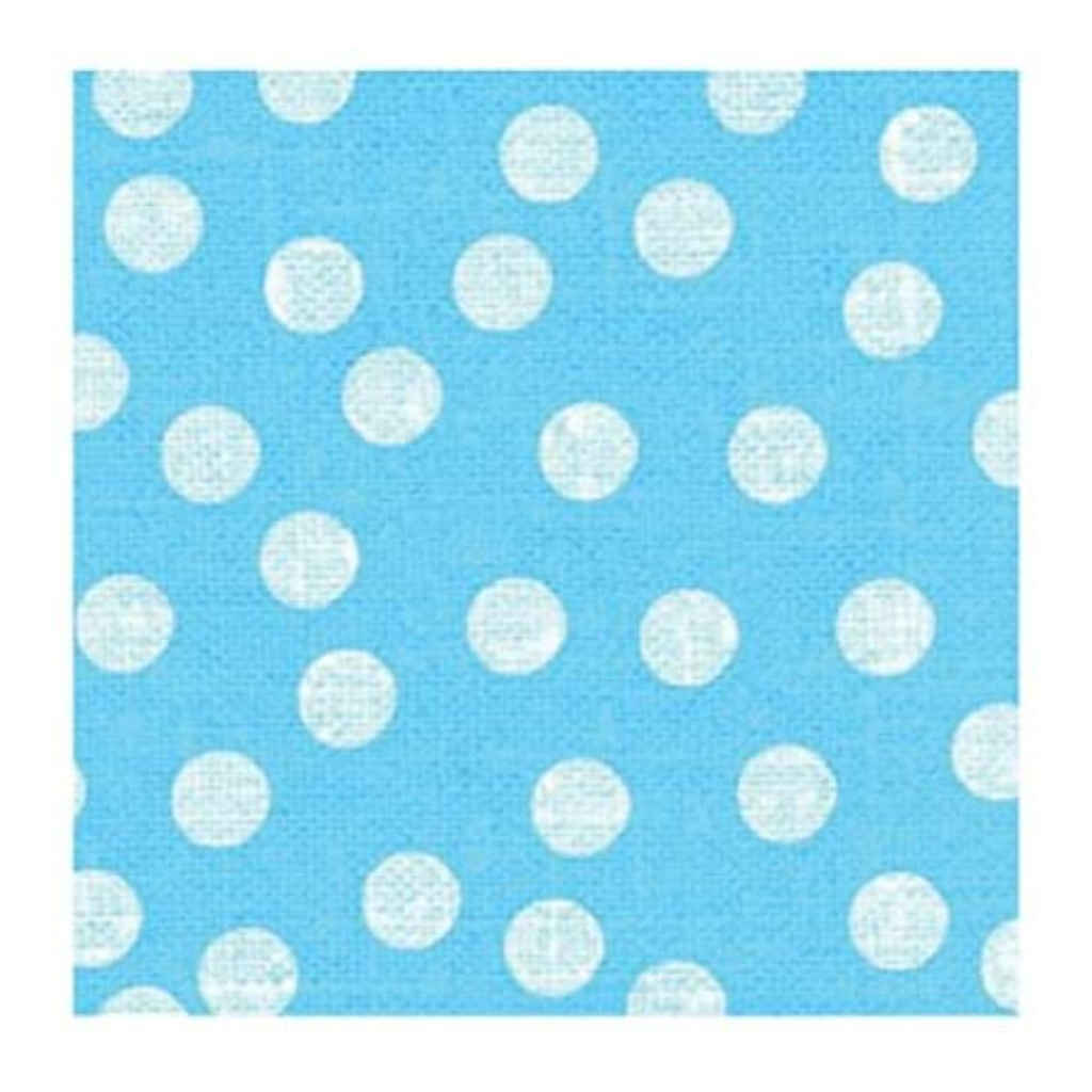 Blue Paper Napkins Polka Dots 3ply | 20 Pack | 33 x 33cm